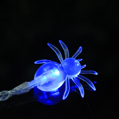 

Halloween LED Spider Light String Blue Purple Indoor Party Festival Bright And Durable Persistence Illumination Neon Performance