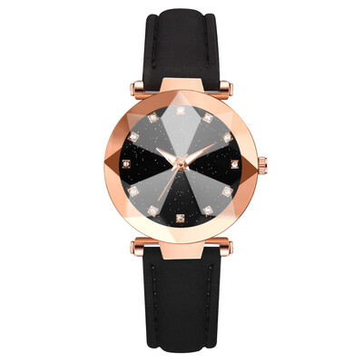 

Diamond dial dial prismatic ladies watch fashion trend watch