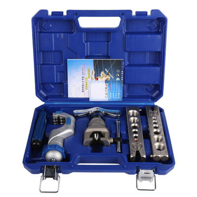 

Greensen WK-806FT- Refrigeration Eccentric Cone Tube Expander Pipe Cutter Ratchet Flaring Tool Set