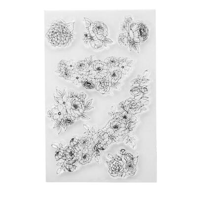 

Silicone Transparent Seals Clear Stamps for DIY Scrapbooking Photo Album