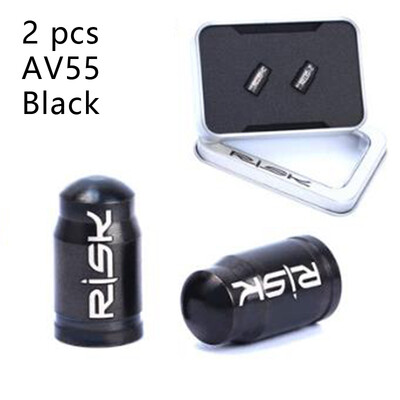 

RISK 2Pcs Bike Bicycle MTB Wheel Rim Tyre Stem Air Valve Cap Dust Cover Set