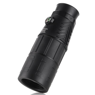 

Outdoor HD Monocular Telescope 10X42 Black BAK4 Portable for Camping Travel