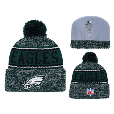 

NFL Football Major League Eagles Philadelphia Eagles New Era Innocent Knitted Wool Baseball Cap