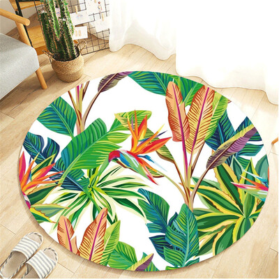 

Gobestart Botany Elements Blanket Round Bathroom carpet 55cm