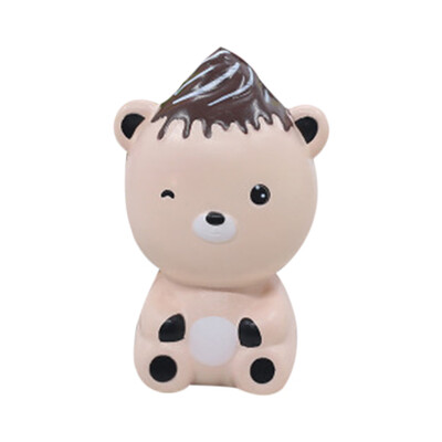 

Tailored Stress Reliever Simulated Cute Bear Scented Slow Rising Kids Squeezable Toy