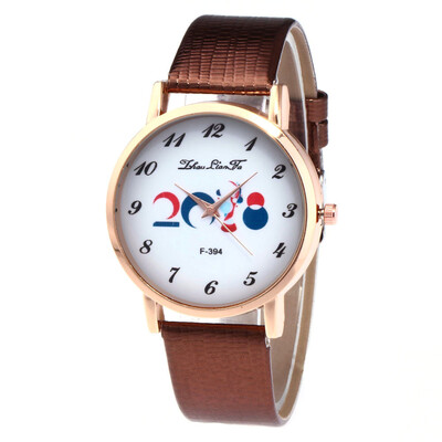 

〖Follure〗Women Fashion Leather Band Analog Quartz Round Wrist Watch Watches