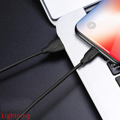 

Durable 1m USB To Lightning Fast Charging Data Cable Line Cord For Apple IPHONE -1m