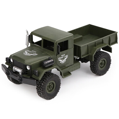 

JJRC Q62 116 24G 4WD Off-Road Military Truck Crawler RC Car Toy