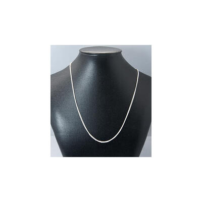 

Iron Necklace Making Iron Twisted Chains with Spring Clasps Silver 18