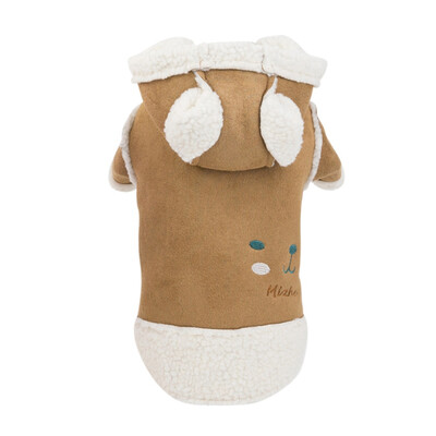 

Pet Dog Warm Hoodie Clothes For Small Medium Dogs Yorkshire Schnauzer Warm Winter Pet Puppy Coat Jacket Clothing