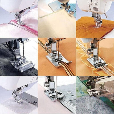 

11 Pcs Multi Function Domestic Sewing Machine Presser Foot Feet Accessories Set