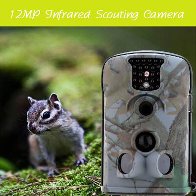 

Portable Wildlife Hunting Camera 12MP HD Digital Infrared Scouting Trail Camera 940nm IR LED Video Recorder Rain-proof