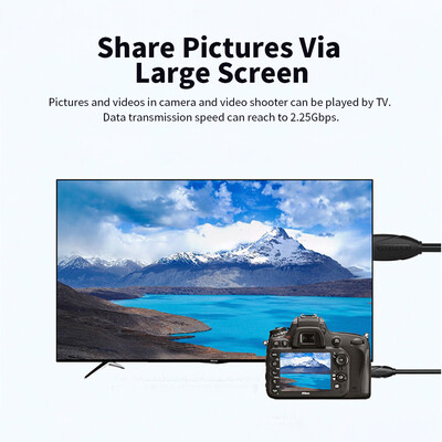 

VENTION Micro HD Cable Micro Male to Female 1080P HD Converter Cable Extension Cable for Tablet PC 1m