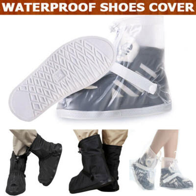 

Unisex Reusable Rain Shoe Covers Waterproof Overshoes Anti-slip Rain Boots Gear