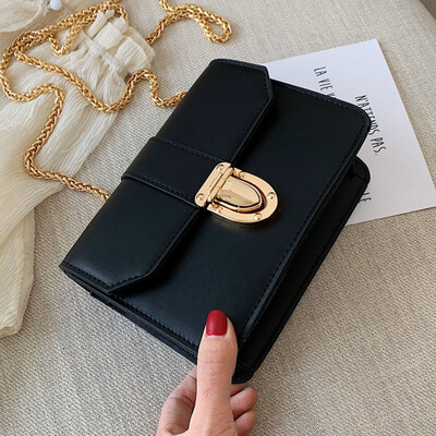 

Female 2019 spring&summer new fashionable Korean retro single-shoulder bag simple chain small square bag