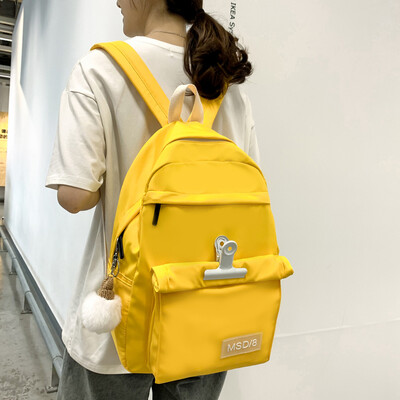 

Insfeng schoolbag female Korean version of high school backpack Uzzang Shenya junior high school students campus large shoulder ba