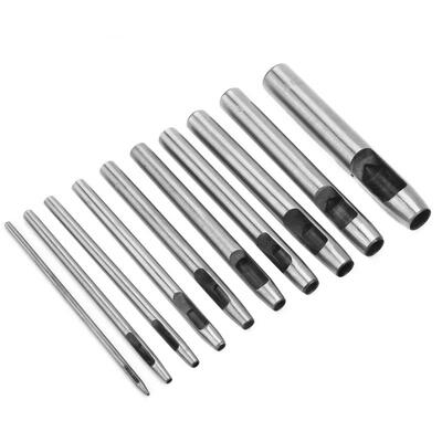 

Greensen 10pcs Leather Strap Watch Band Belt Eyelet Hole Punch Drilling Tool Hand Puncher
