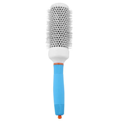 

Hair Brush Ceramic Round Comb Aluminium Tube Barber Dressing Styling Tools