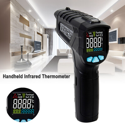 

Handheld Infrared Thermometer LCD Digital IR Infrared Thermometer Temperature Meter Multi-functional Temperature Detector