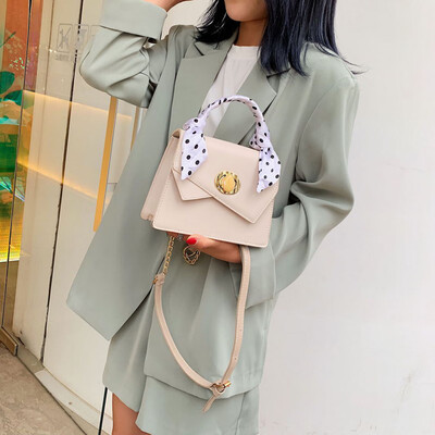 

Tailored Women Bag Shoulder Messenger Bag Fashion Texture Scarf Small Square Bag