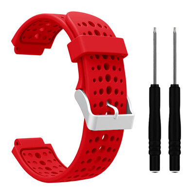 

Replacement Silicone Watch Band For Garmin Forerunner 220 230 235 620 63