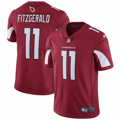 

Nike NFL Mens Arizona Cardinals Larry Fitzgerald Black Vapor Untouchable Color Rush Limited Player Jersey
