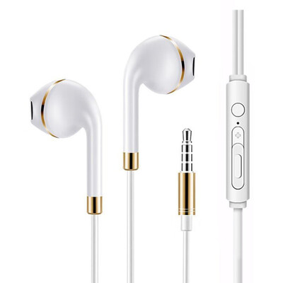 

Professional 35mm earpiece Wired In-ear Sport Music Headset Portable With Microphone Durable Earphone For HUAWEI Xiaomi