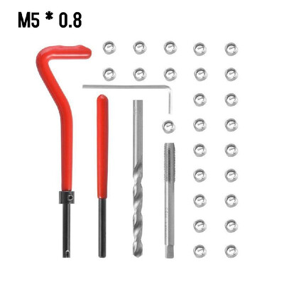 

20Pcs Metric Thread Repair Insert Kit M5 M6 M8 M10 M12 M14 Helicoil Car Pro Coil Tool M10 10