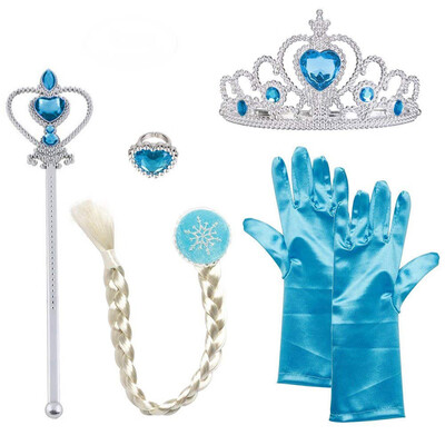

Siaonvr 5pcs Party Accessories Girl Queen Princess Halloween Cosplay Holiday Party Toy