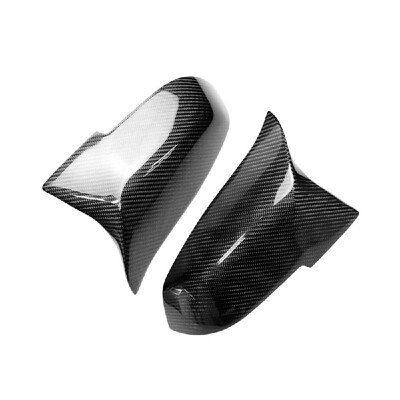 

Carbon Fiber Car Wing Mirror Cover Rearview Mirror Caps Replacement Fit For BMW New 5 Series F10 F18 F07 530 535 525LI 2014-2016