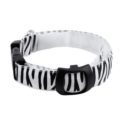 

New Style Dog Collar Stripe Dog Necklace USB Rechargeable Detachable Collar