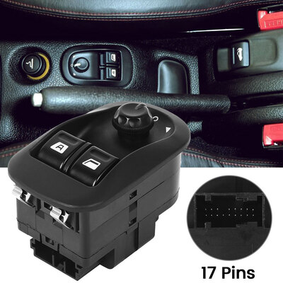

New Electric Power Window Switch Mirror Button Control Fit FOR PEUGEOT 206 306