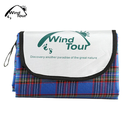 

WIND TOUR Acrylic Camping Picnic Mat Moisture-proof Cushion for 3 - 5 Persons Use