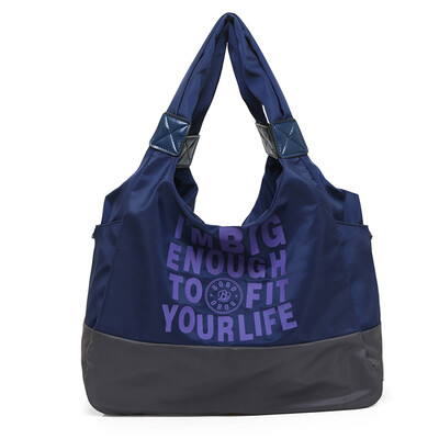 

Fashion ladies shoulder bag large dance bag yoga bag light Joker casual nylon Oxford cloth bag bag