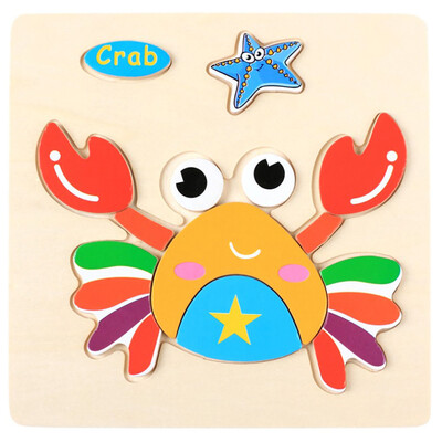 

Tailored Wooden Puzzle Educational Developmental Baby Kids Training Toy