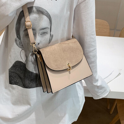 

Net red matte small bag female bag 2019 new fashion shoulder bag summer small fresh wild ins messenger bag