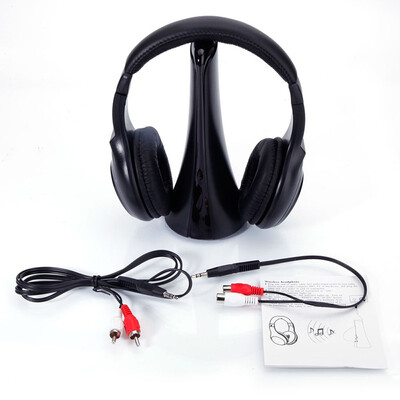 

2 Piece 4 in 1 Wireless HI-FI Stereo Headphones Headset For MP3 Player TV CD FM Radio PC