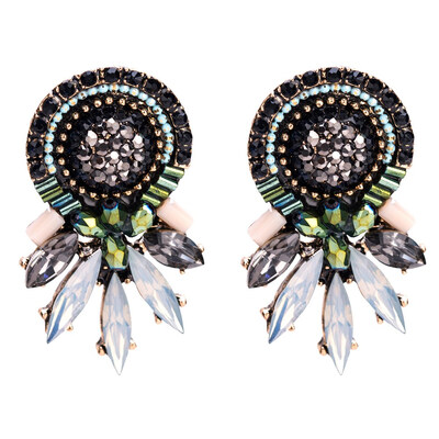 

Bohemian Alloy Earrings Special Design Multicolored Wedding Gifts Bohemian Hot Cheap Stud Earrings for Women Vintage Jewelry