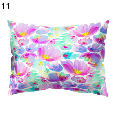 

Flower City Forest Planet Pillow Case Cushion Cover Sofa Bed Car Office Decor