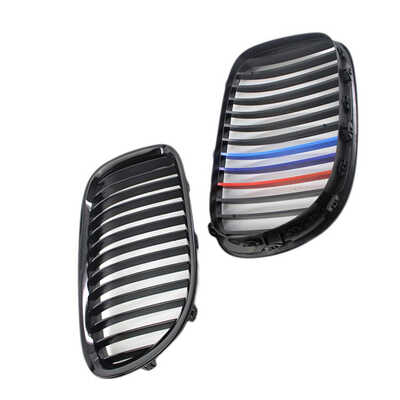

1 Pair 5111718415151117184152 Gloss Black Car Front Grille Replaement for BMW 7 Series F02 09-15