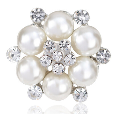 

Usable Imitation Brooch Pearl Rhinestone pins Charm Pearl Pins Pearl Brooch Gift Brooches Rhinestone