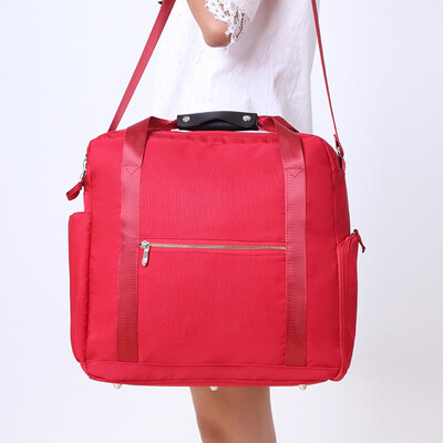 

Waterproof bags for ladies with large capacity boarding bags can be packed with luggage suitcases&pull-rod bags for traveling