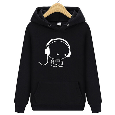 

Tailored Women Long Sleeve Print Loose Hoodie Sweatshirt Automn&Winter Blouse Lady Tops
