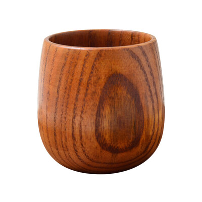 

200ml Wooden Cup Handmade Coffee Tea Beer Wine Juice Milk Water Bar Kitchen Mug