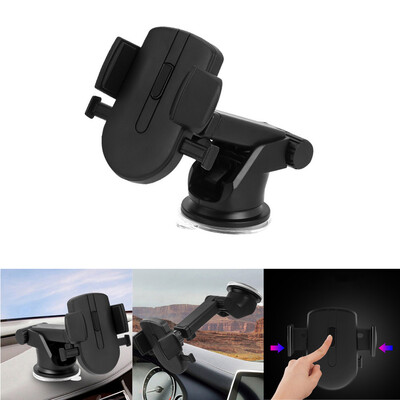 

Tailored Flexible Car Phone Holder Mount For Dashboard And Windshield Automatic Lock