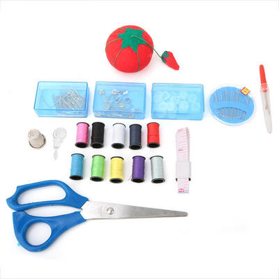 

Greensen Portable Sewing Kit Knitting Needles Threads Buttons Stitching Embroidery Craft Kit