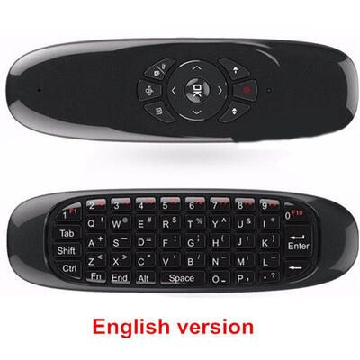 

Smart 24GHz Wireless Fly Air Mouse Game Keyboard Backlight Rechargeable Universal Mini Keypad For Computer Android TV B