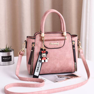 

Summer womens bag new single shoulder bag temperament pure color leisure large capacity Korean version 100 lap handheld oblique b