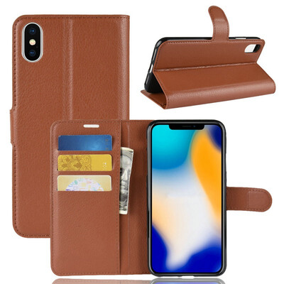 

for Apple iPhone XS Max 65" for iPhone XR 61" XS WIERSS Wallet Phone Case for iPhone X 10 58" Flip Leather Cover Case Fundas
