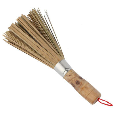 

Greensen Bamboo Wash Pot Brush Long Handle Dish Washing Brush Pot Brush Pot ToolWooden Handle BrushHandmade Wash Brush